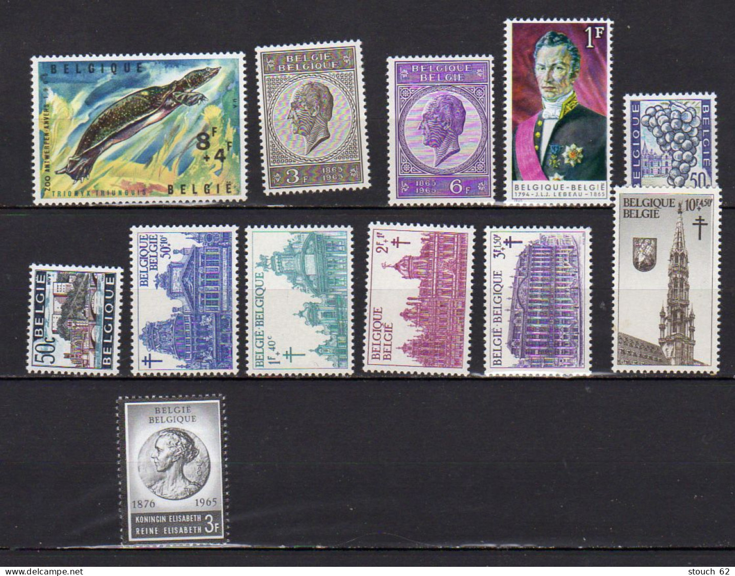 Belgique 1965, Année Complète Neuve, 1313 / 1359**, - Full Years