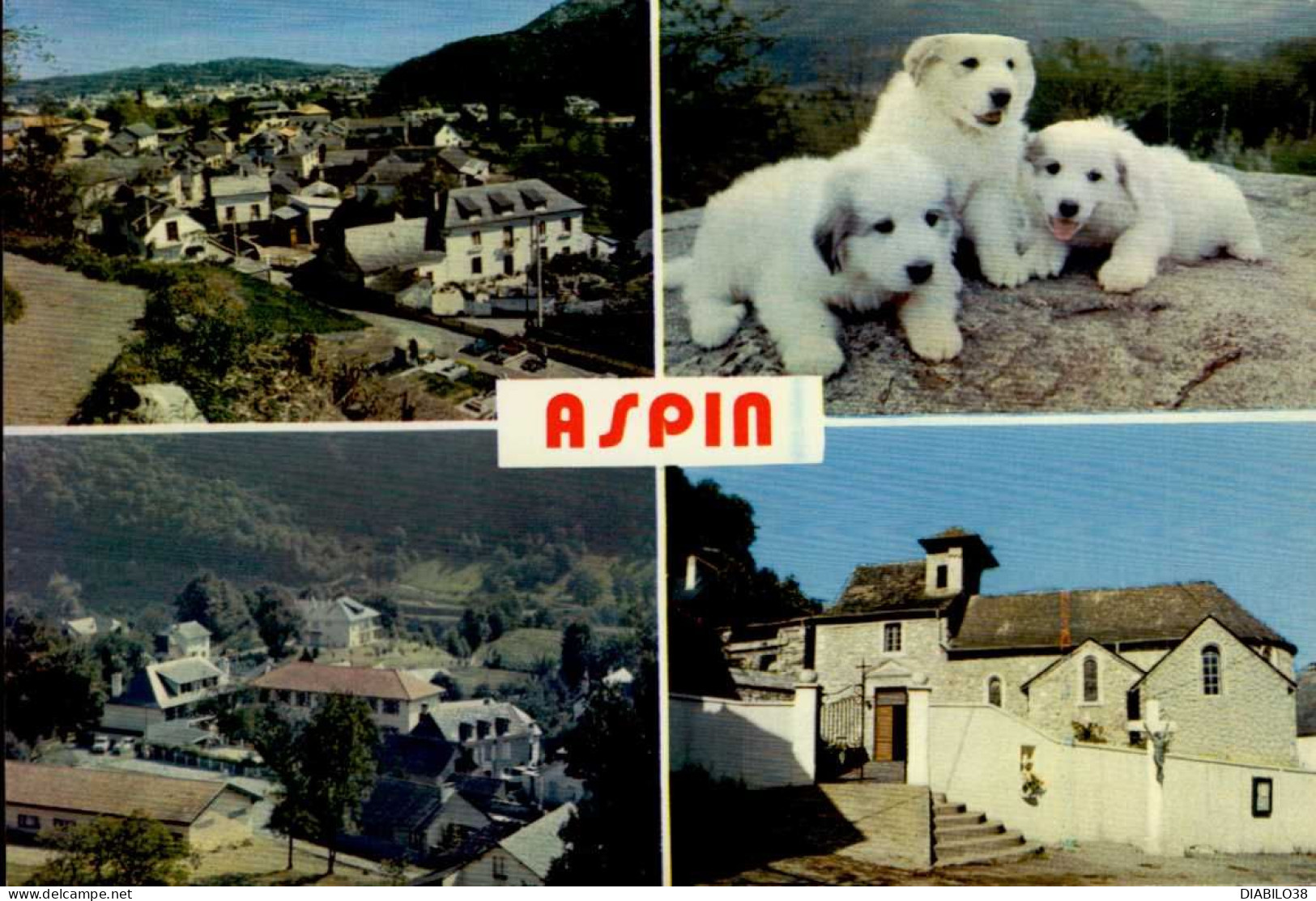 ASPIN EN LAVEDAN     ( HAUTES PYRENEES ) MULTI-VUES - Other & Unclassified