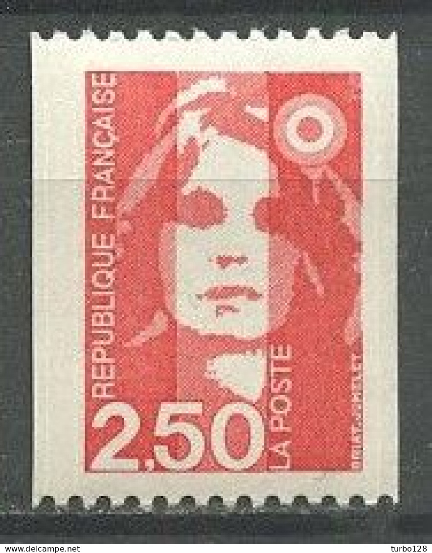 FRANCE 1991 N°  2719a ** Neuf MNH Superbe C 2 € Marianne Du Bicentenaire Provenant De Roulettes Numéro Rouge - Unused Stamps