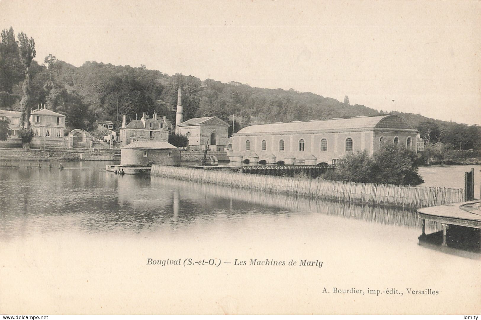 78 Bougival Les Machines De Marly CPA - Bougival