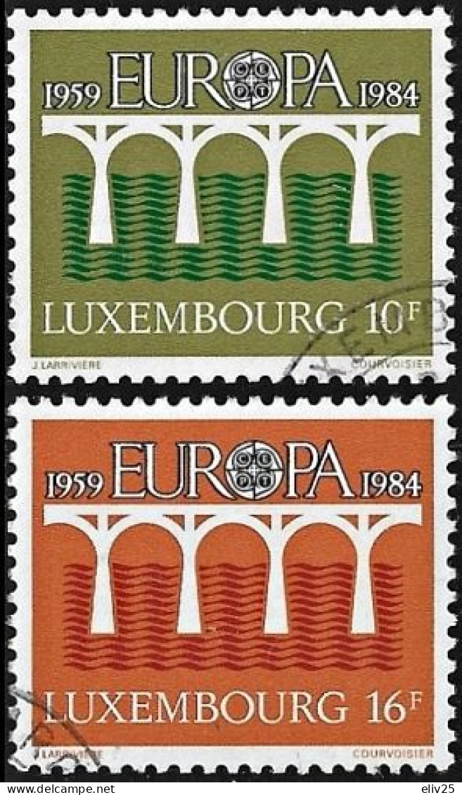 Luxembourg 1984, Europa CEPT - 2 V. Used - 1984