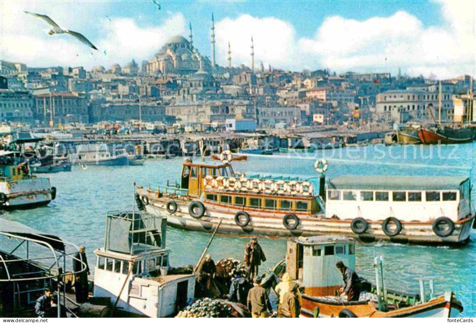 72834885 Istanbul Constantinopel Goldener Horn Sueleymaniye  Istanbul - Turchia