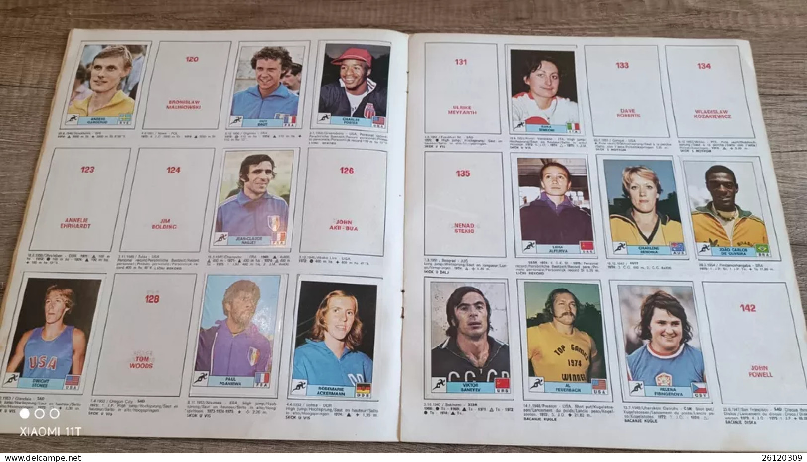 Montreal 1976 Panini Album From ex Yugoslavian Edition PAYPAL ONLY