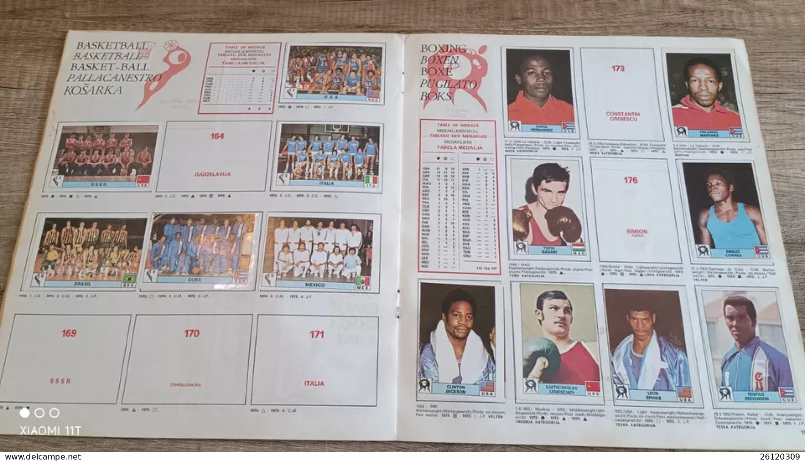 Montreal 1976 Panini Album From ex Yugoslavian Edition PAYPAL ONLY