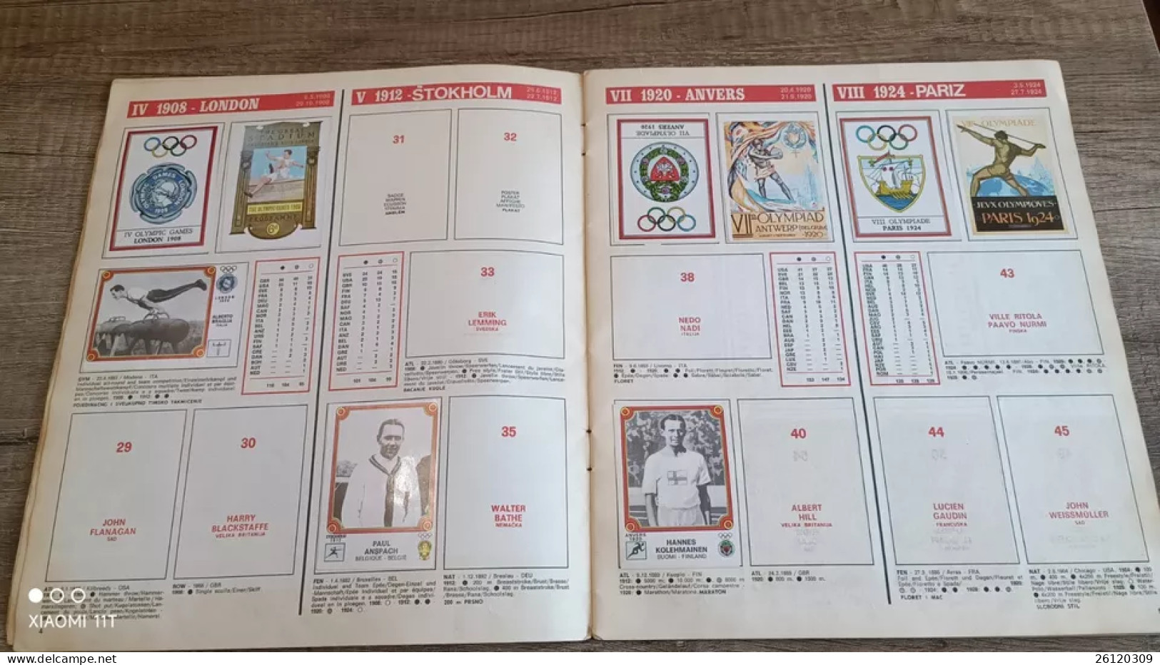 Montreal 1976 Panini Album From ex Yugoslavian Edition PAYPAL ONLY