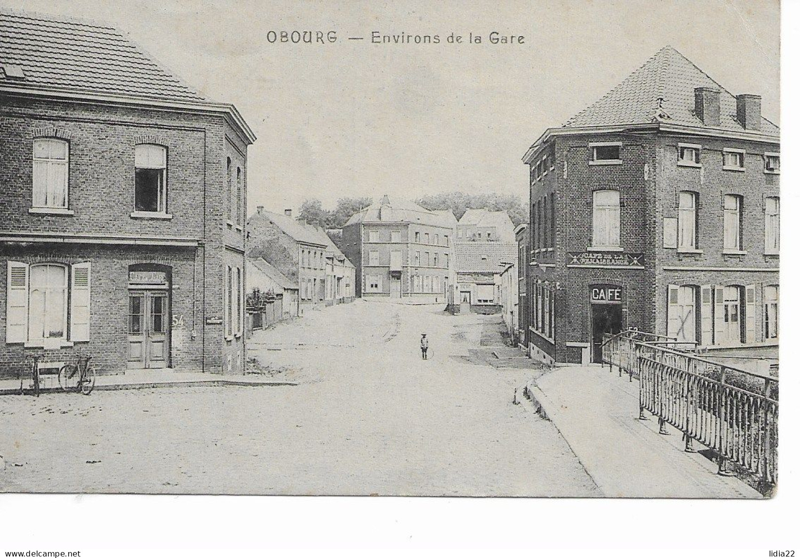 Obourg (Mons)    Environs De La Gare - Mons