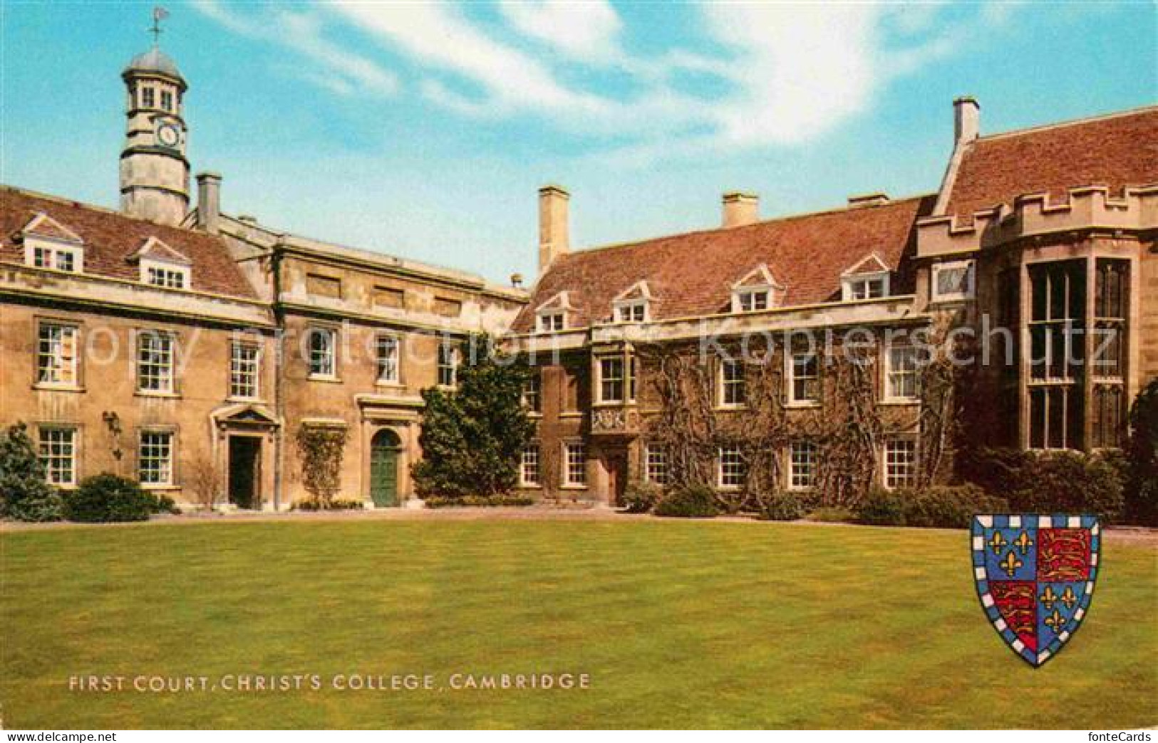 72826722 Cambridge Cambridgeshire First Court Christs College Cambridge - Autres & Non Classés