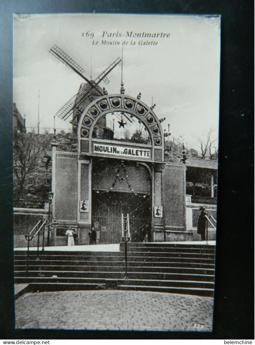 PARIS       MONTMARTRE                          LE MOULIN DE LA GALETTE - District 18