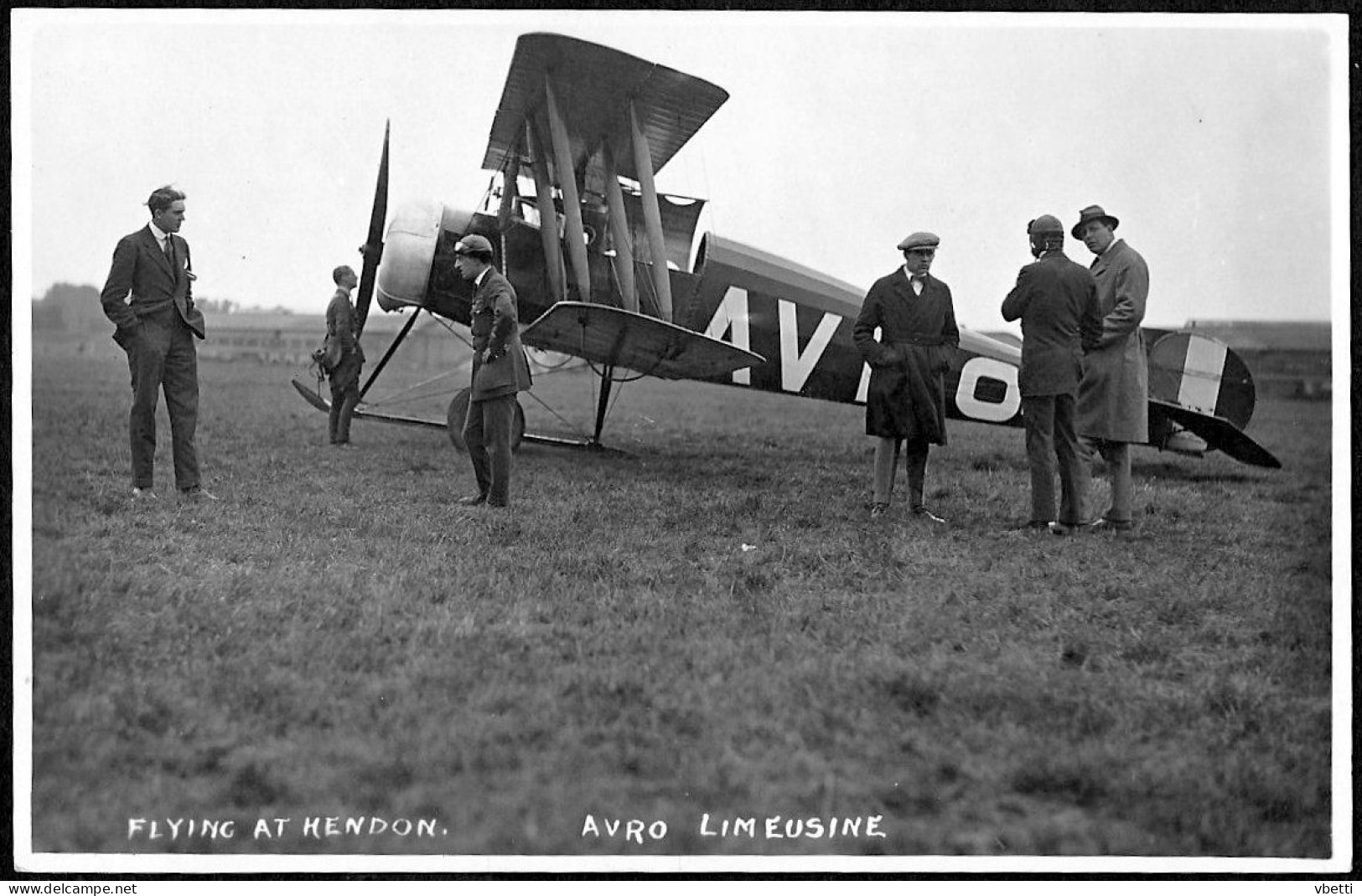 United Kingdom England / Flying At Hendon AVRO LIMOUSINE And  AIRCO TYPE 6 - 1919-1938