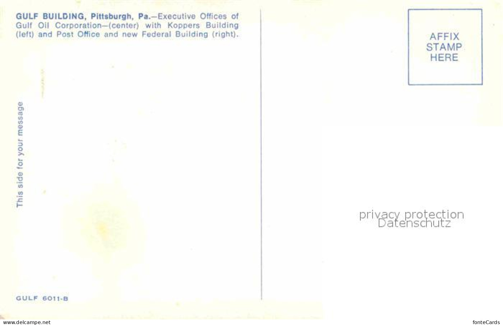 72826501 Pittsburgh Gulf Building Koppers Building Post Office Federal Building  - Other & Unclassified