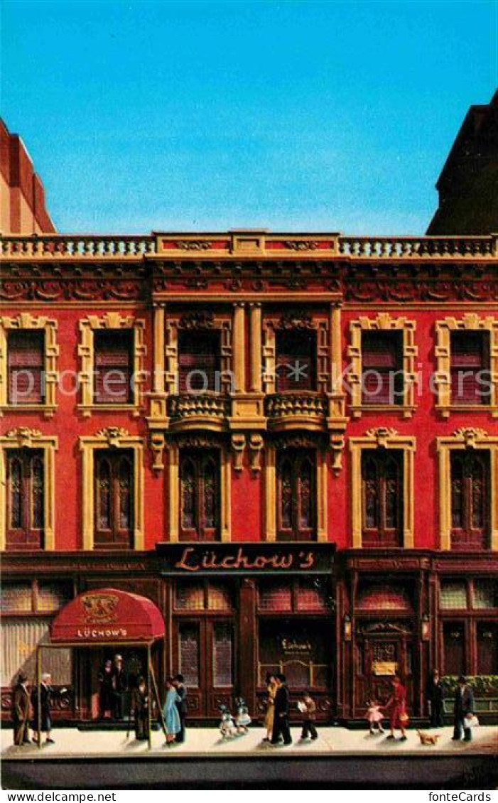 72826500 New_York_City Luechow's Restaurant  - Andere & Zonder Classificatie