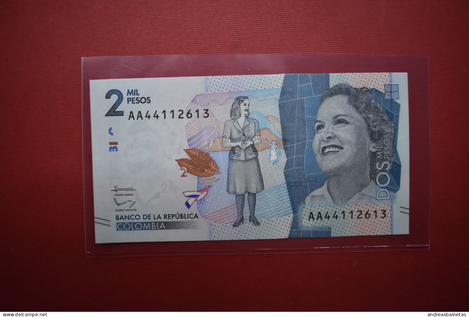 Banknotes Colombia 2000 Pesos 2015 UNC - Colombia