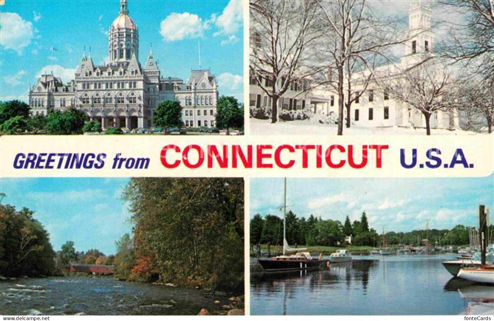 72824053 Connecticut_US-State Capitol In Hartford Litchfield Hills Long Island - Sonstige & Ohne Zuordnung