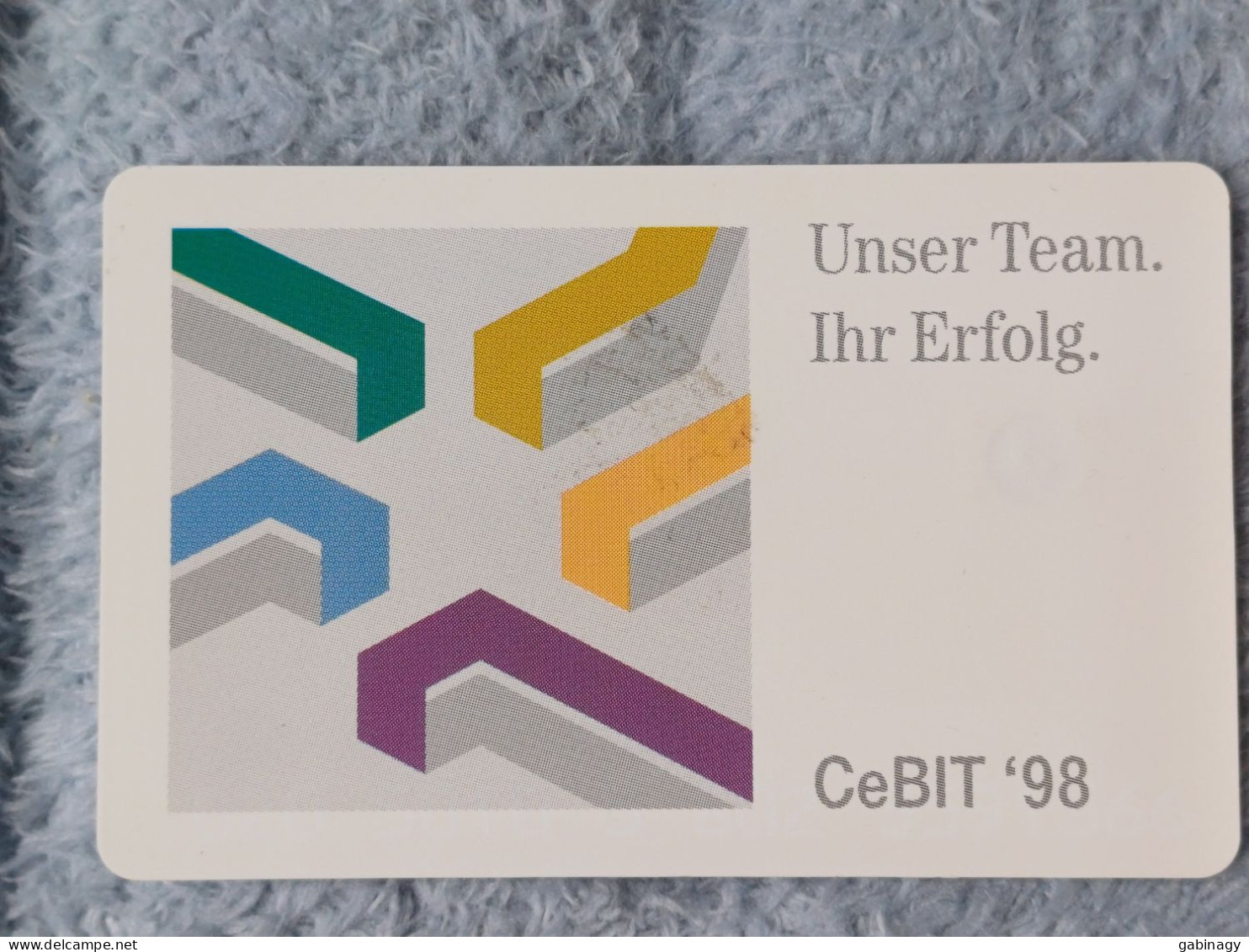 GERMANY-1152 - O 0099 - DeTeSystem - CeBIT '98 - 3.000ex. - O-Serie : Serie Clienti Esclusi Dal Servizio Delle Collezioni