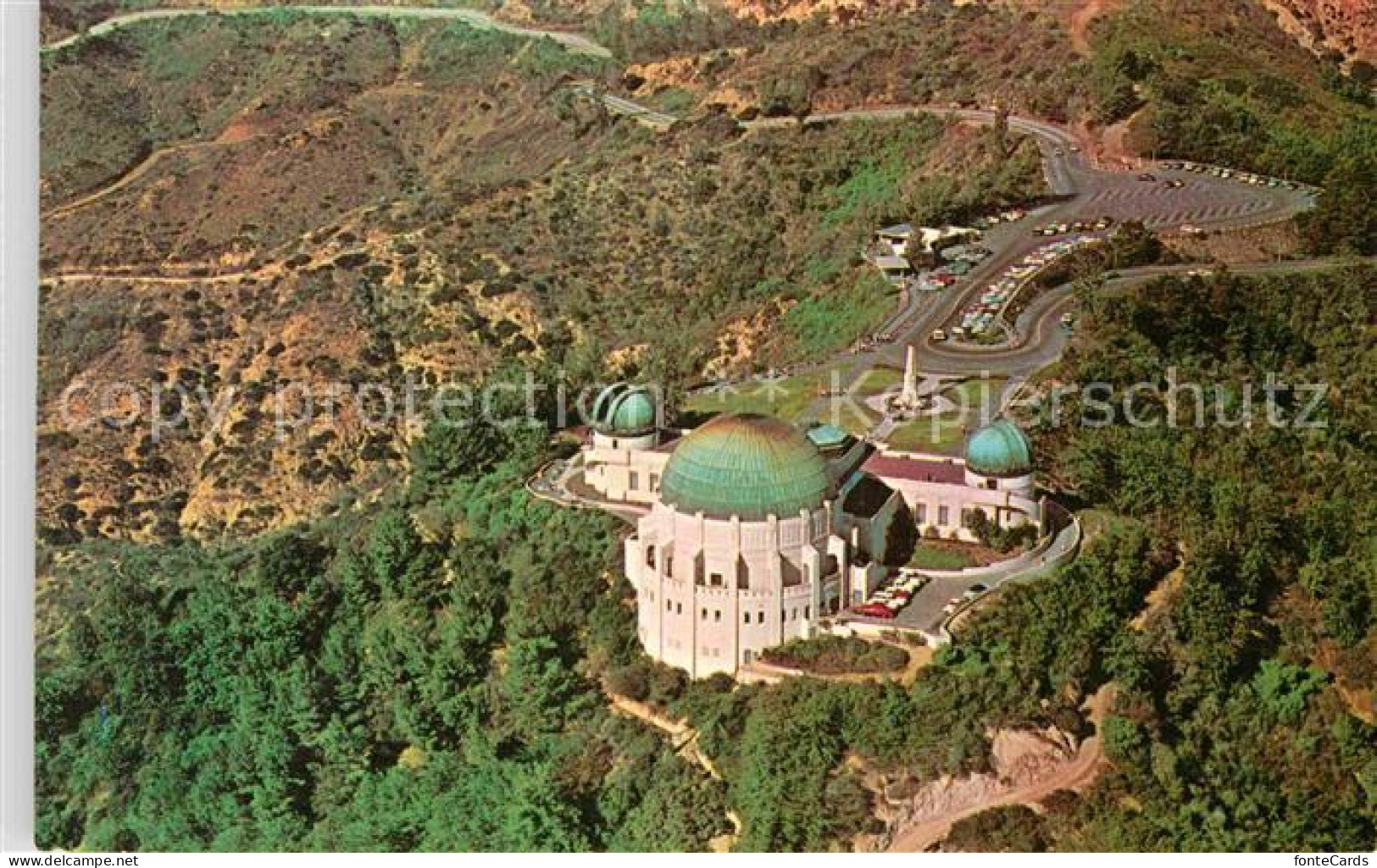 72824039 Los_Angeles_California Griffith Planetarium Aerial View - Sonstige & Ohne Zuordnung