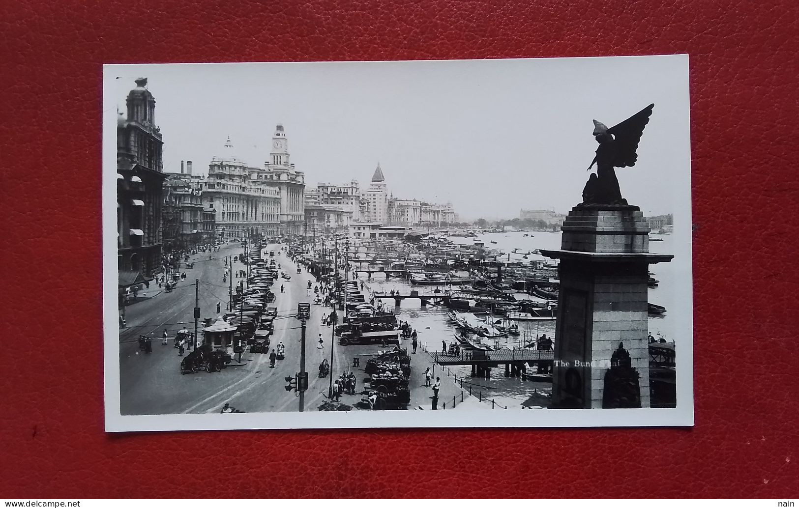 CHINE  -  SHANGHAI - CARTE PHOTO - " THE BUND " -  " TRES RARE "  - - China