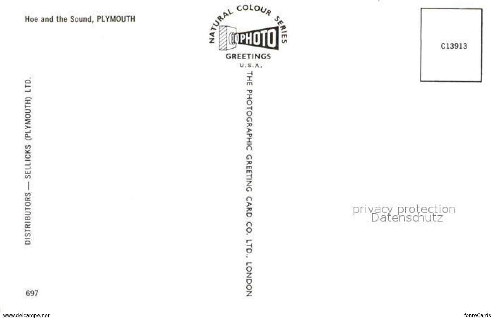 72824002 Plymouth Plymouth Hoe And The Sound  - Otros & Sin Clasificación