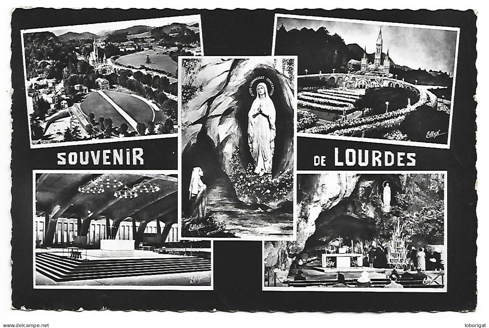 SOUVENIR DE LOURDES.- ( FRANCIA ) - Lourdes