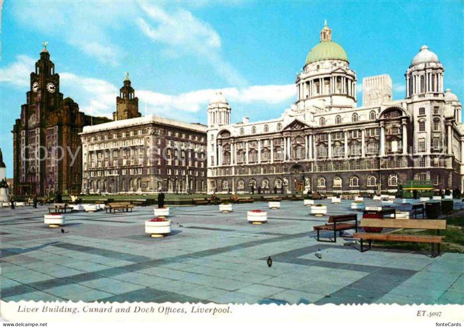 72822212 Liverpool Liver Building Cunard An Dock Liverpool - Other & Unclassified