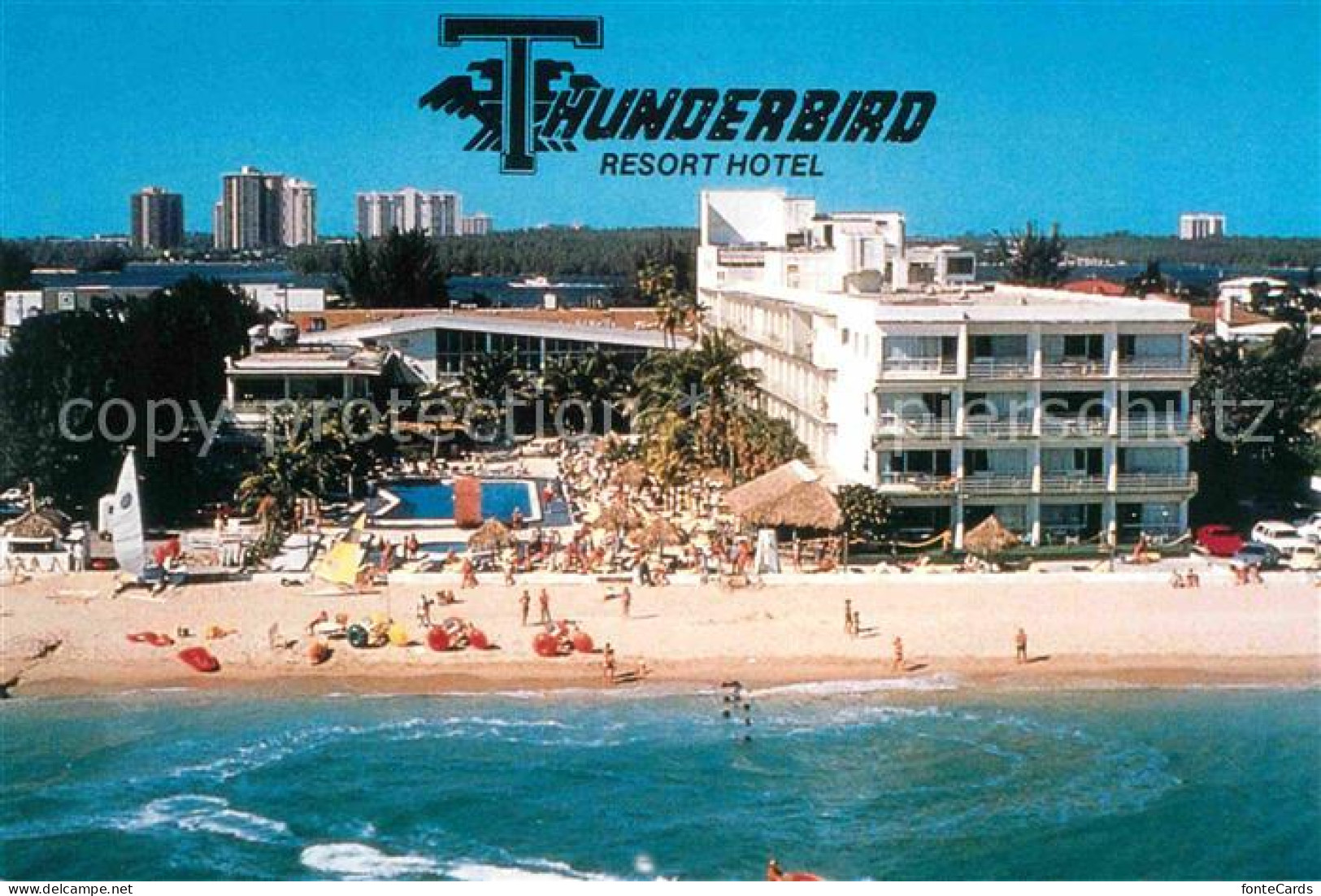 72822197 Miami_Beach Thunderbird Resort Hotel Strand - Andere & Zonder Classificatie