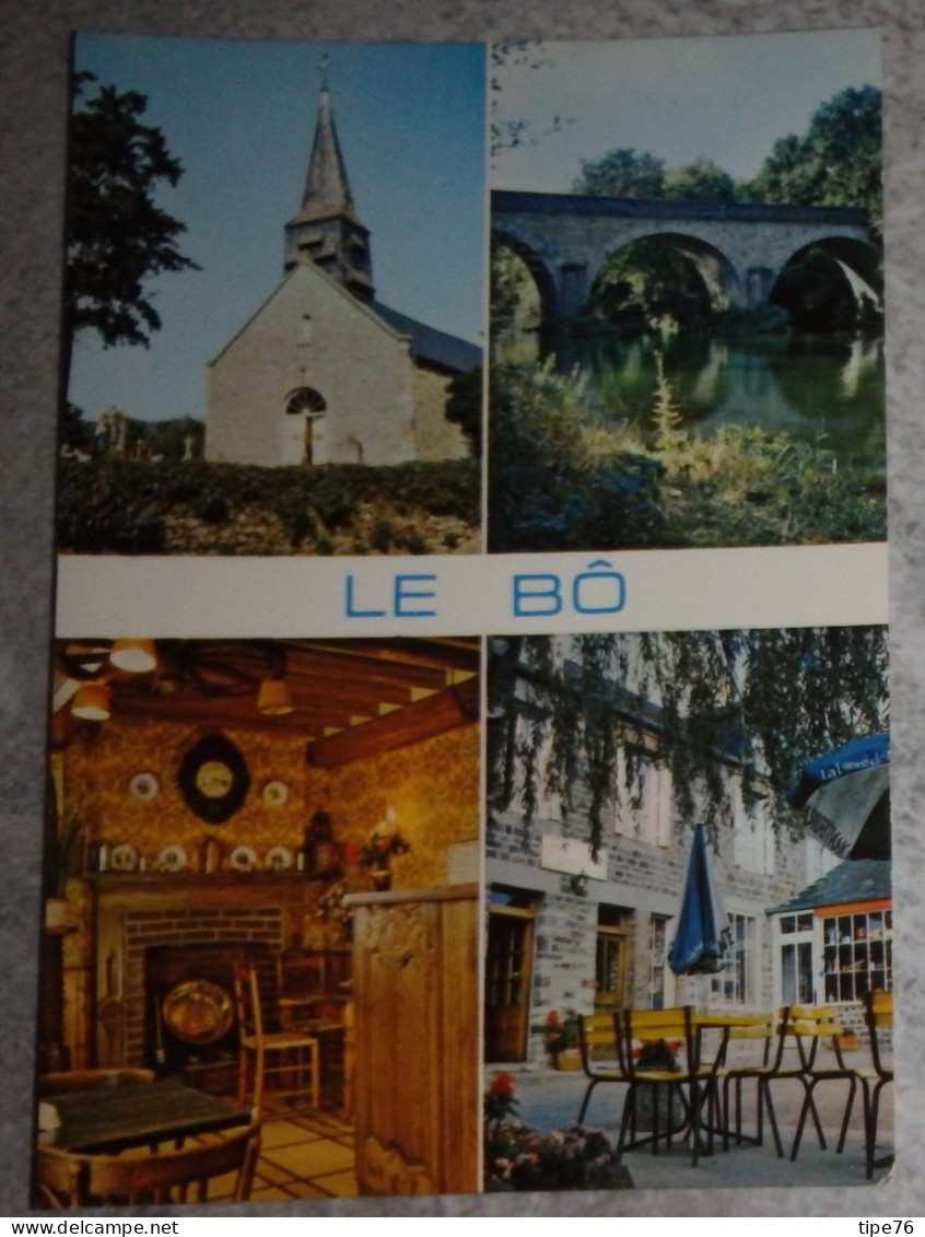 14 Calvados CPM Le Bô Multivues L'église Le Pont De La Bataille  Bar épicerie Souvenirs - Autres & Non Classés