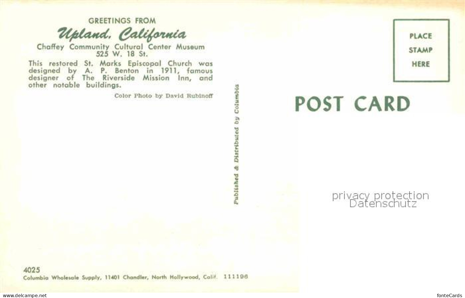 72821129 Upland_California Cultural Center Museum - Other & Unclassified