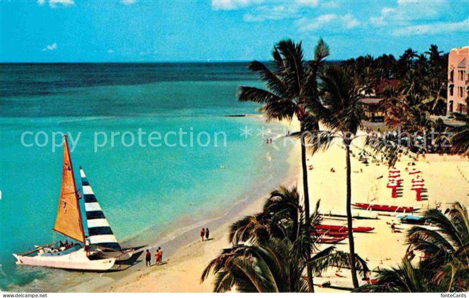 72820929 Hawaii_US-State Waikiki Beach Island Of Oahu - Other & Unclassified