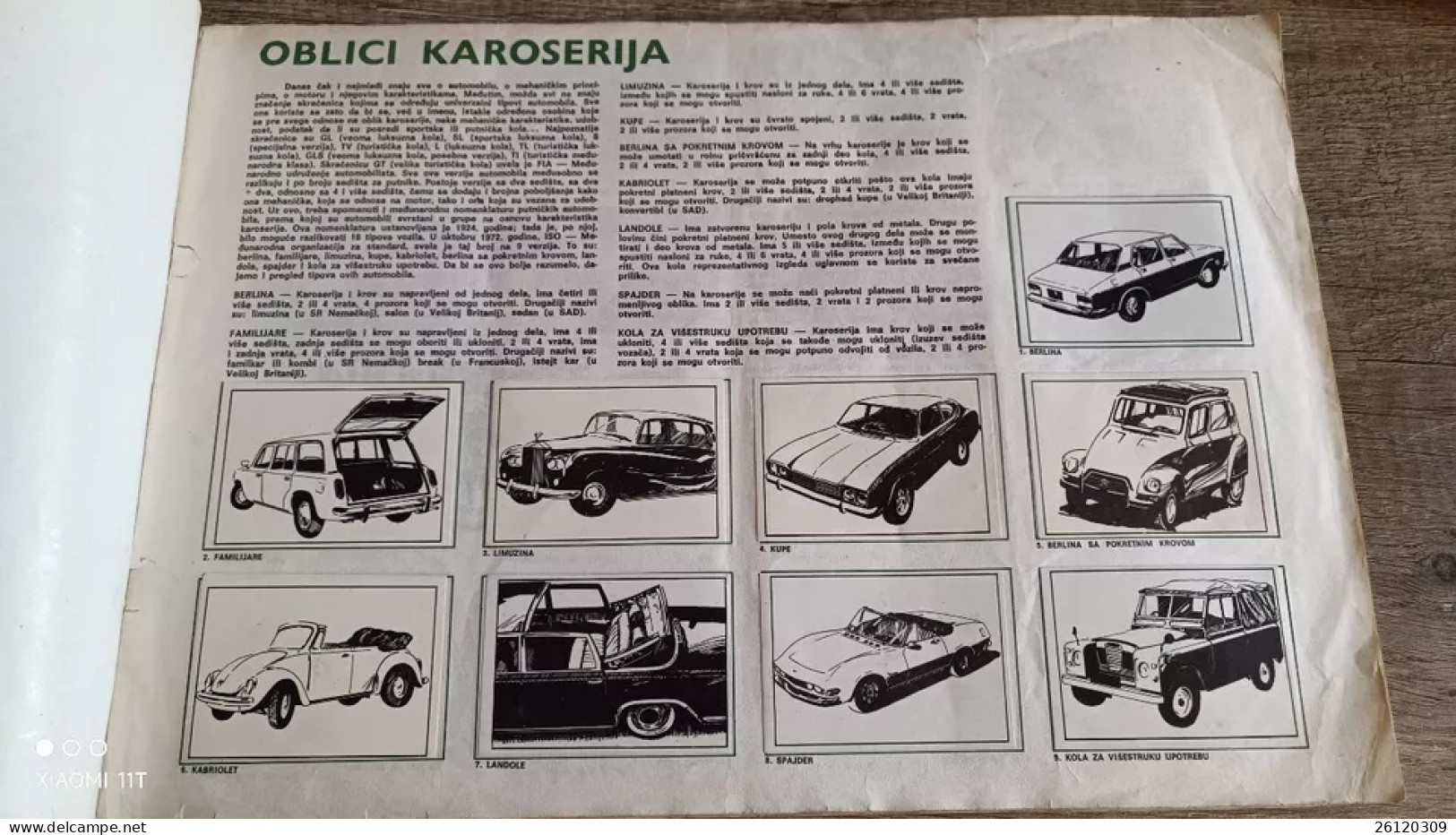 Album CARS Ex Yugoslavia 1978 Complete Set NISTRO JEZ BEOGRAD - Andere & Zonder Classificatie