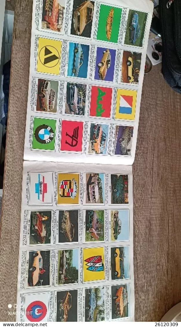 Album CARS Ex Yugoslavia 1978 Complete Set NISTRO JEZ BEOGRAD - Autres & Non Classés