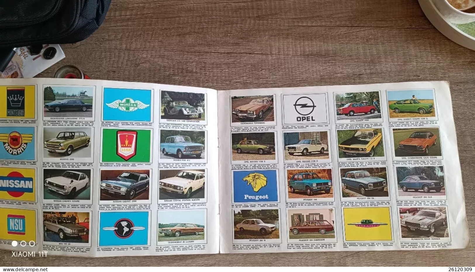 Album CARS ex Yugoslavia 1978 Complete Set NISTRO JEZ BEOGRAD