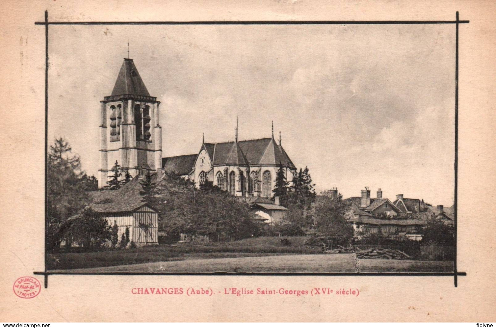 Chavanges - Vue Sur L'église Saint Georges - Other & Unclassified