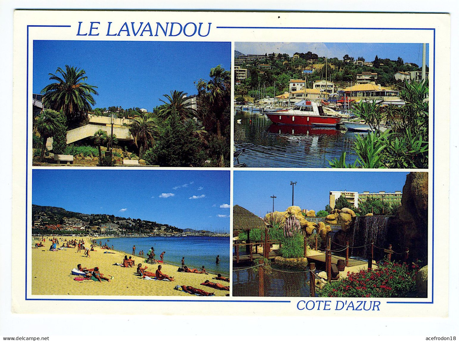 Carte Multivues - LE LAVANDOU - Andere & Zonder Classificatie