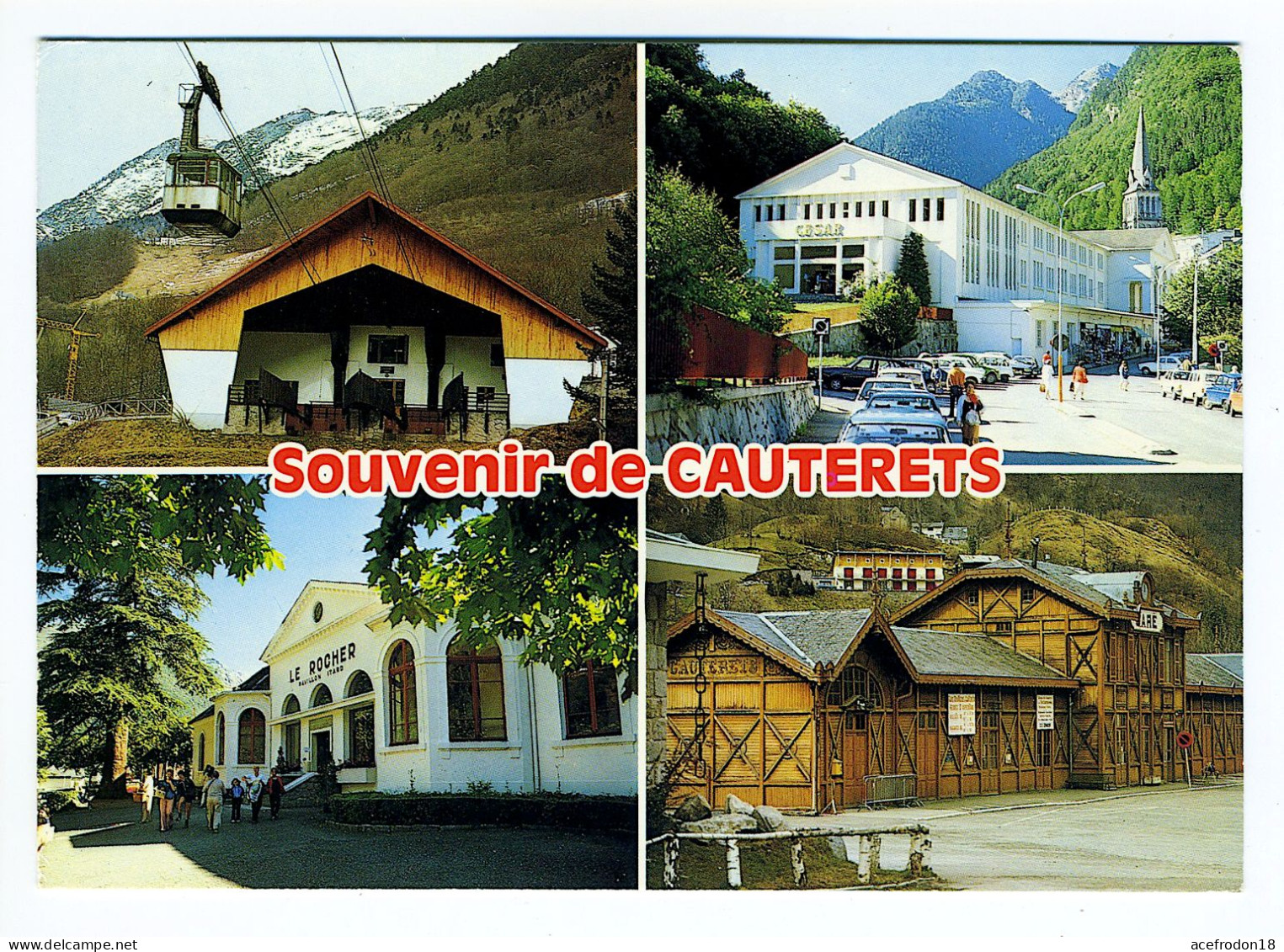 Carte Multivues - CAUTERETS - Andere & Zonder Classificatie