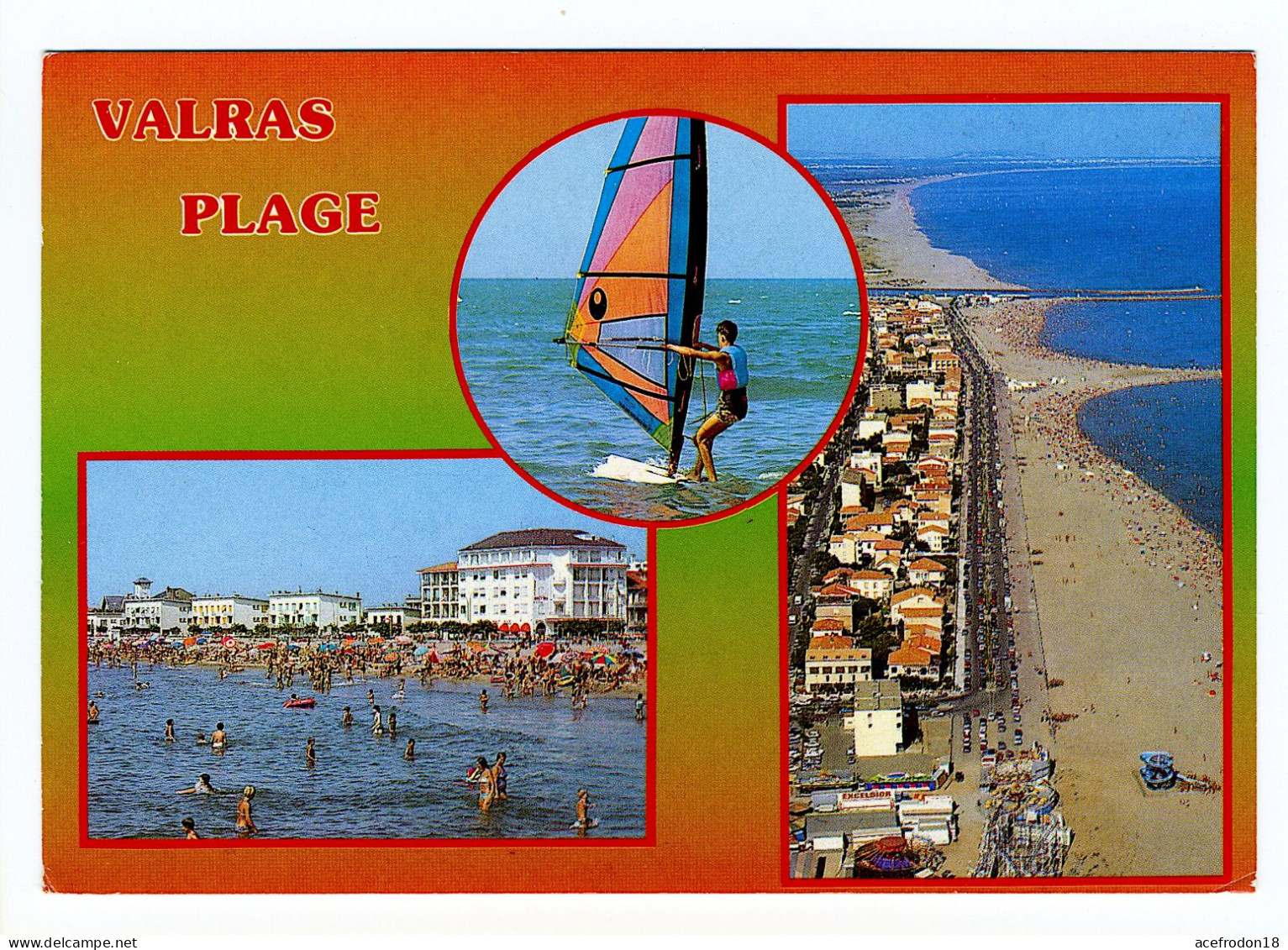 Carte Multivues - VALRAS PLAGE - Altri & Non Classificati