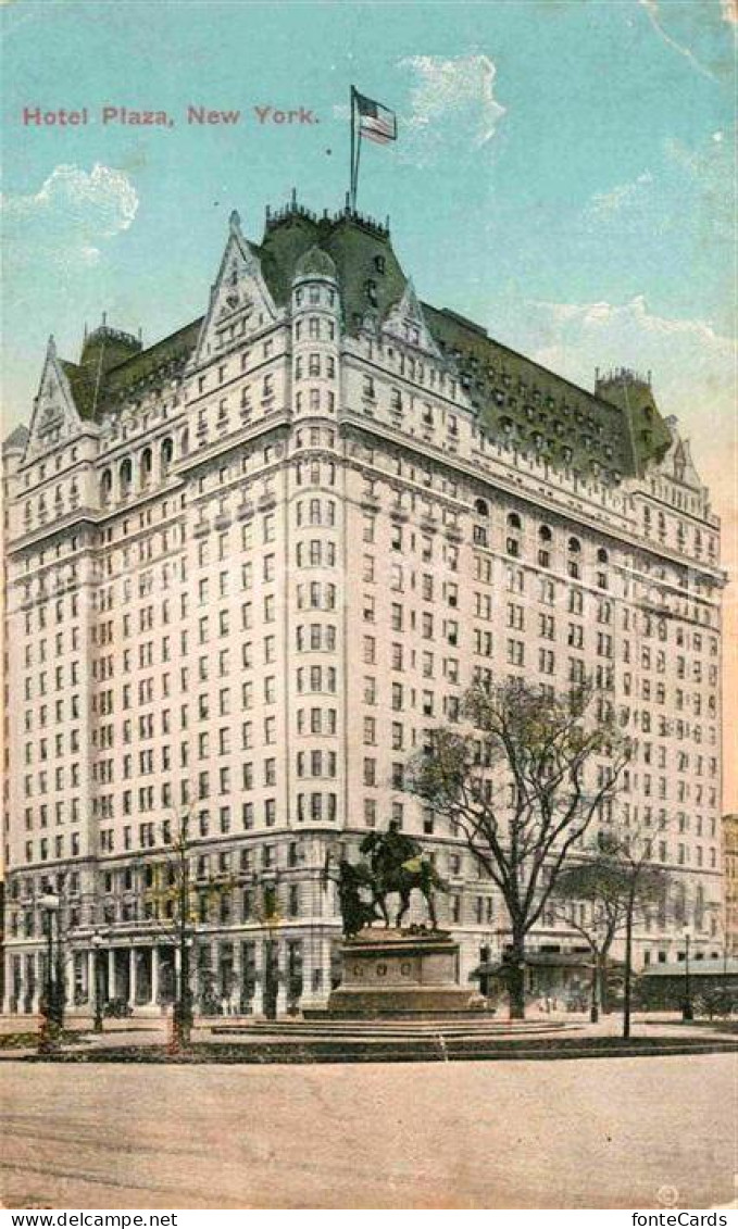 72812924 New_York_City Hotel Plaza - Sonstige & Ohne Zuordnung