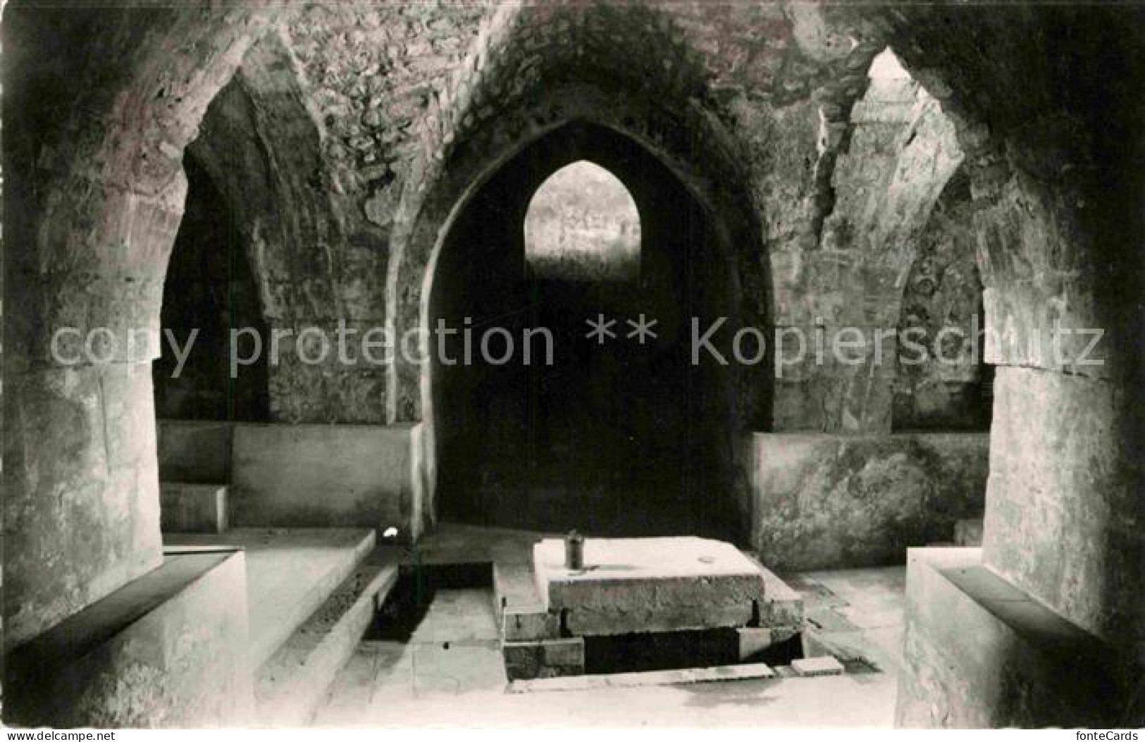 72811819 Abu Gosh Crypte Batie Par Les Croises Sur Reservoir De La Xe Legion Rom - Israël