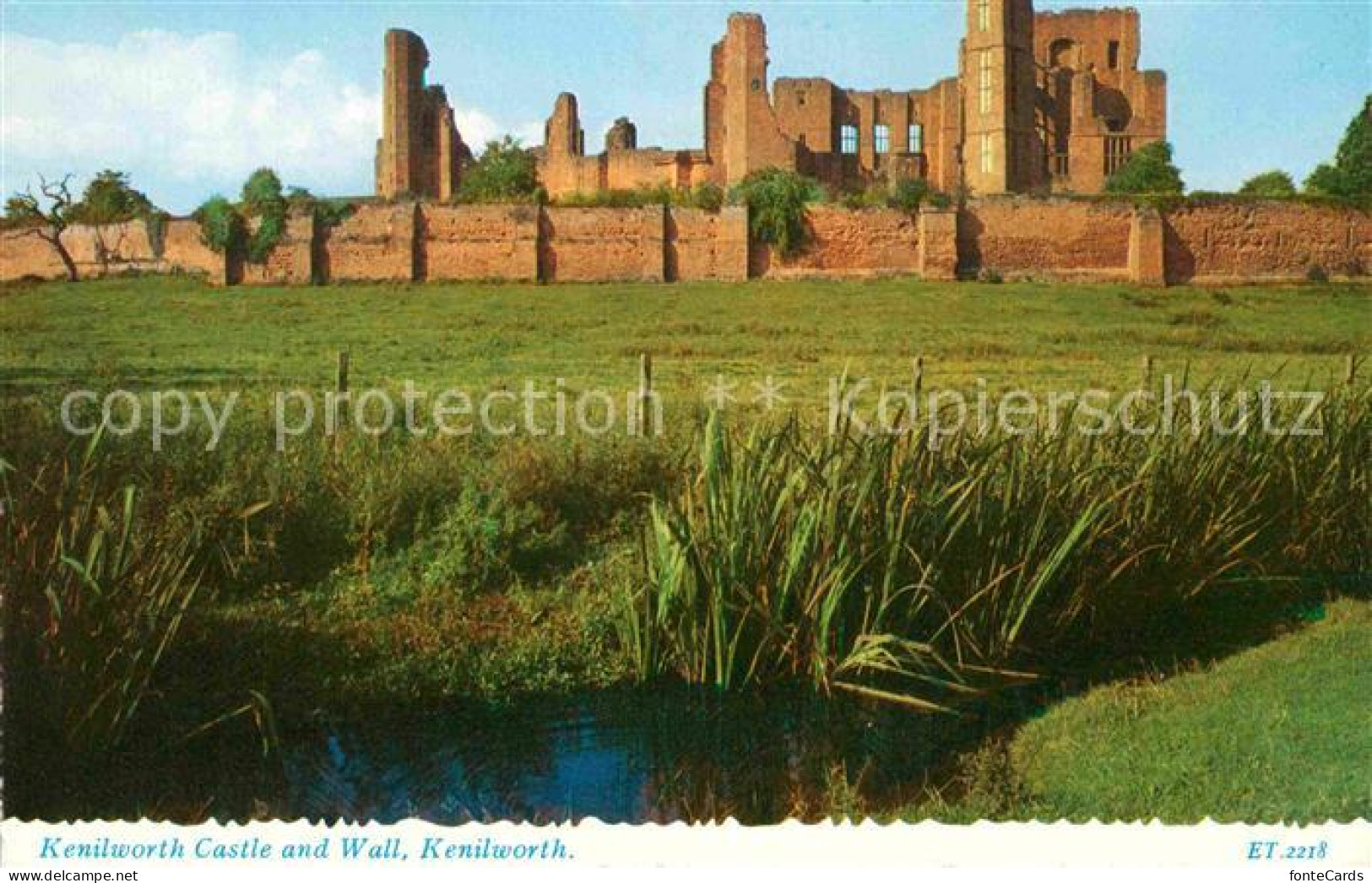 72811420 Kenilworth Castle Castle And Wall Kenilworth Castle - Other & Unclassified