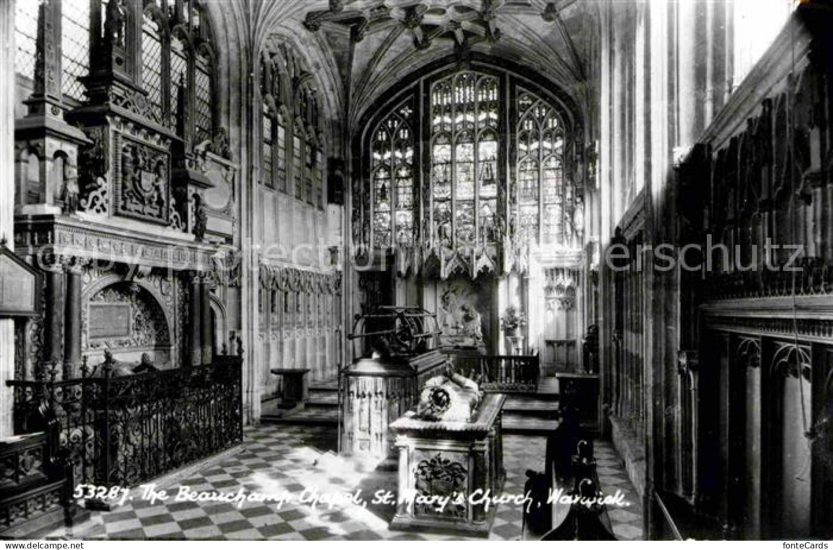 72809353 Warwick Warwick Beauchamp Chapel St Mary's Church  - Andere & Zonder Classificatie