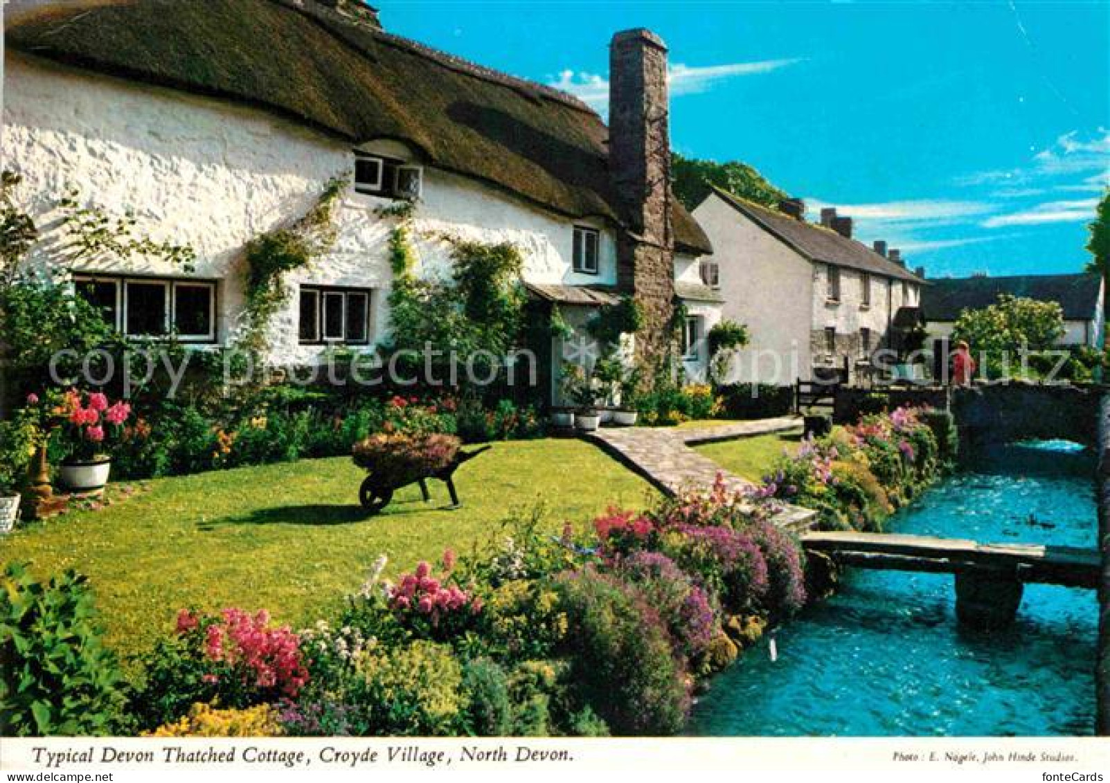 72807530 Croyde Village Haeuserpartie Am Bach Croyde Village - Sonstige & Ohne Zuordnung