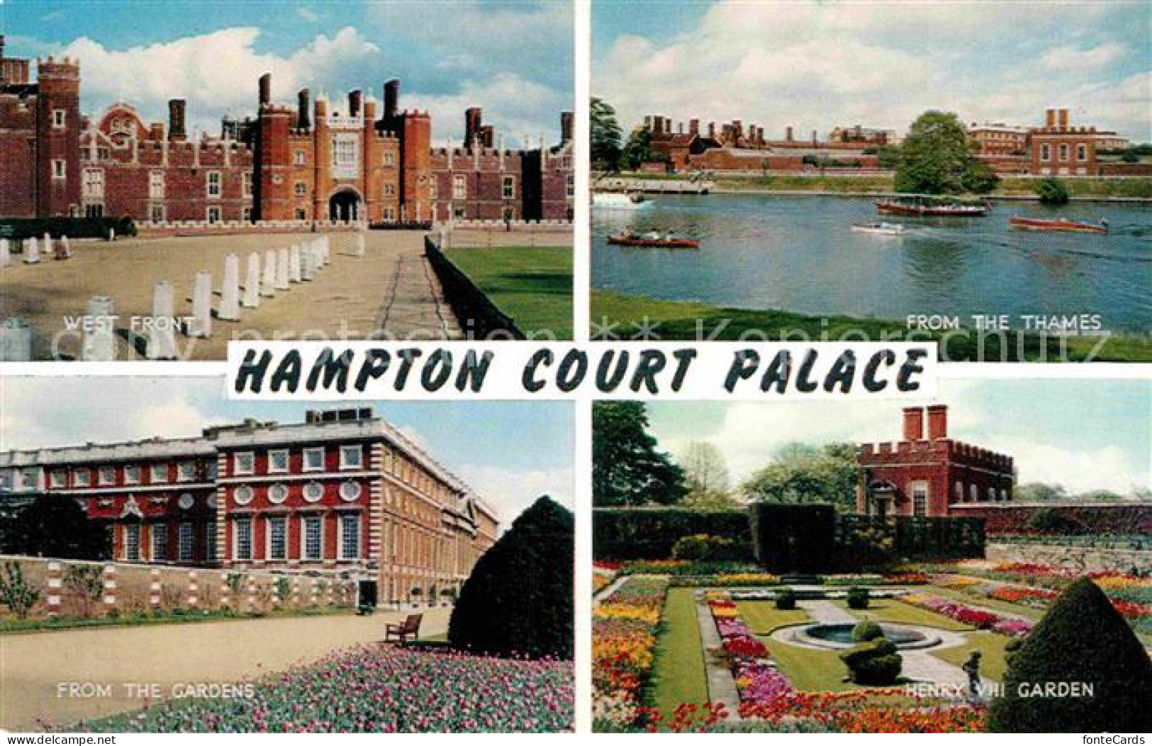 72805694 Richmond_upon_Thames Hampton Court Palace Henry VIII Garden - Other & Unclassified