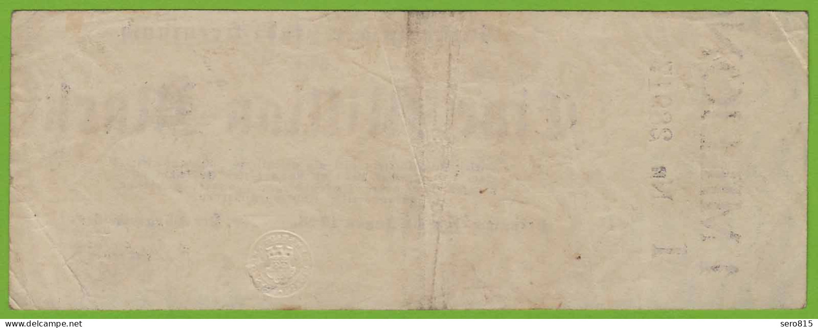 Kreuznach - 1-Million Mark 1923 Serie I Nr. 5-stellig Kl.Pägestempel F/VF - Autres & Non Classés