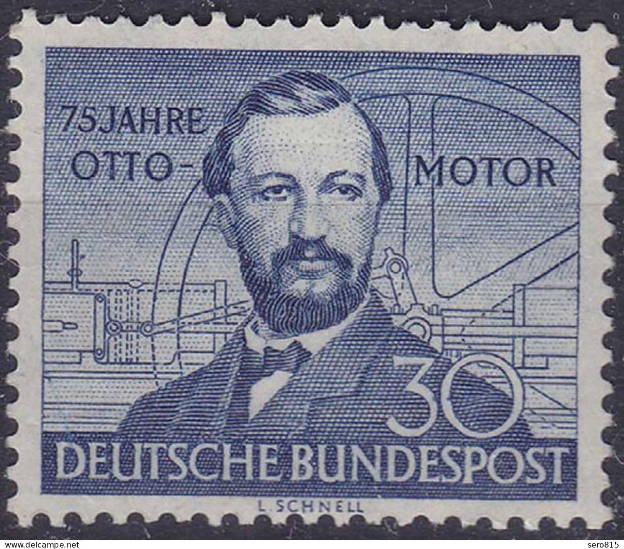 BRD Bund Bundesrepublik Mi. 150 Otto Motor 1952 ** Postfrisch MNH   (c385 - Sonstige & Ohne Zuordnung