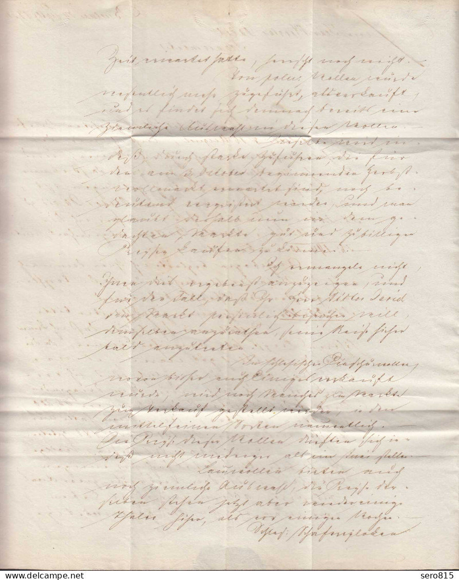 1837 Altbrief BRESLAU ALLEMAGNE PAR HERVE Nach VERVIERS Belgien Mit Inhalt - Autres & Non Classés