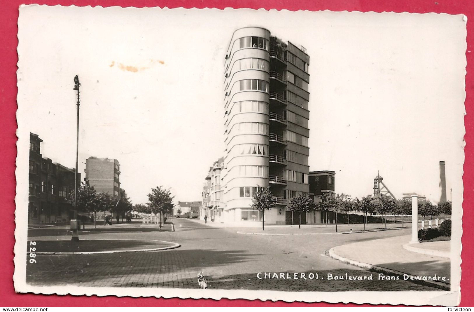 C.P. Charleroi   =   Boulevard  Frans  DEWANDRE - Charleroi