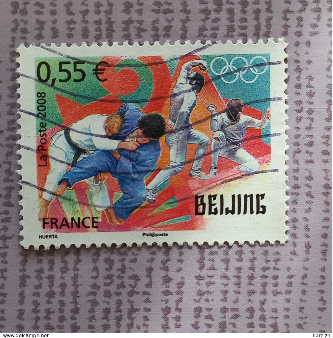 J.O. D'été à Pékin   N° 4225 Année 2008 - Used Stamps