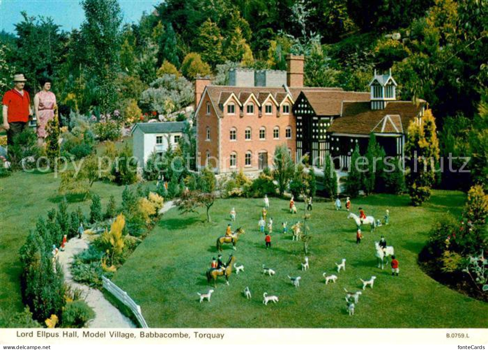 72797773 Babbacombe Lord Ellpus Hall Model Village Babbacombe - Andere & Zonder Classificatie