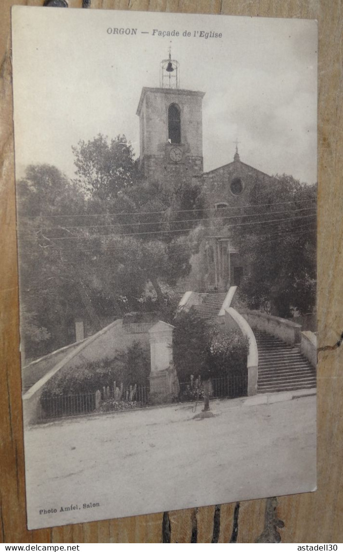 ORGON, Facade De L'église   ............... BH-19067 - Autres & Non Classés