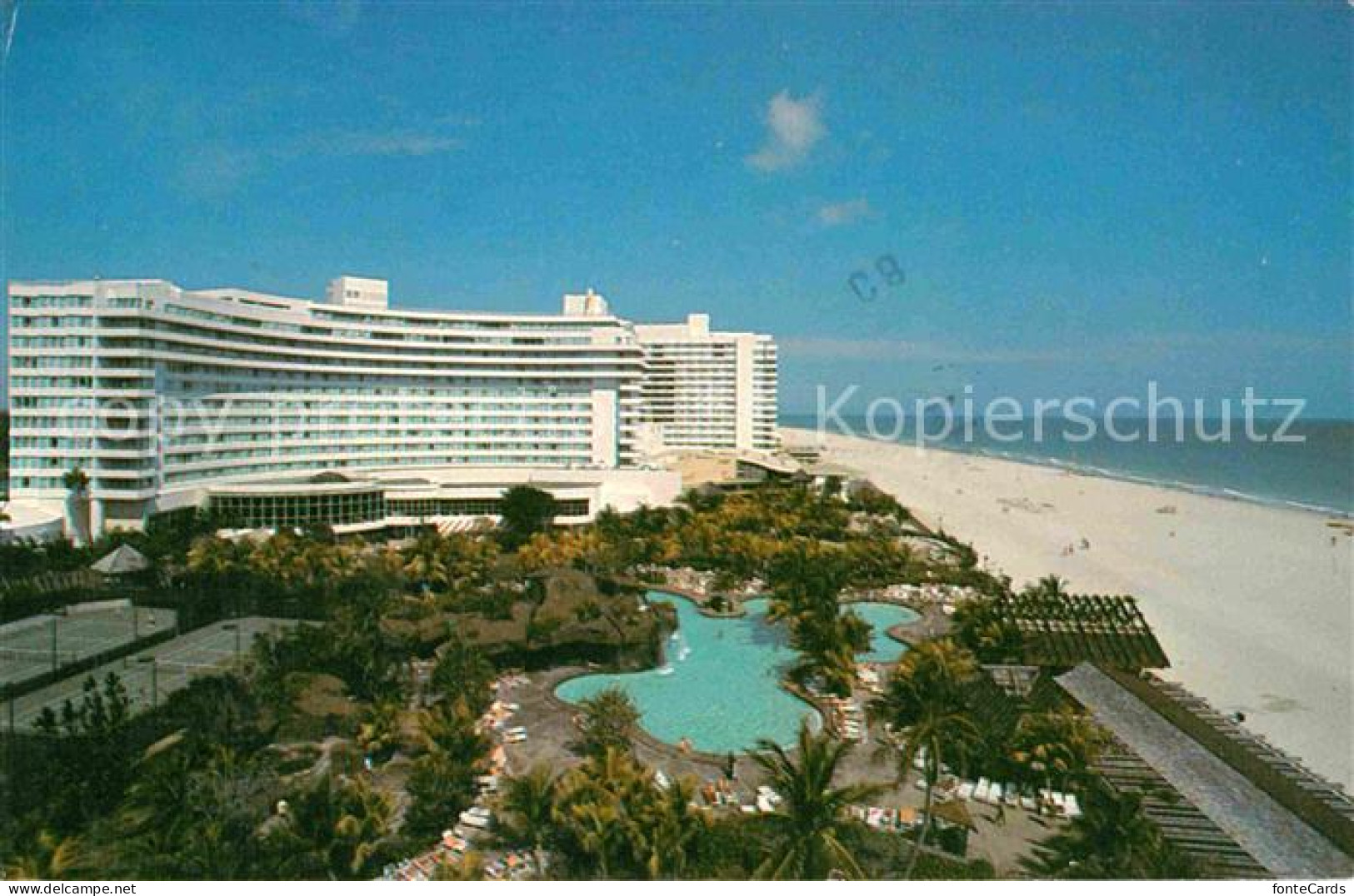 72794132 Miami_Beach Fontainebleau Hilton Mit Pool Und Strand - Andere & Zonder Classificatie