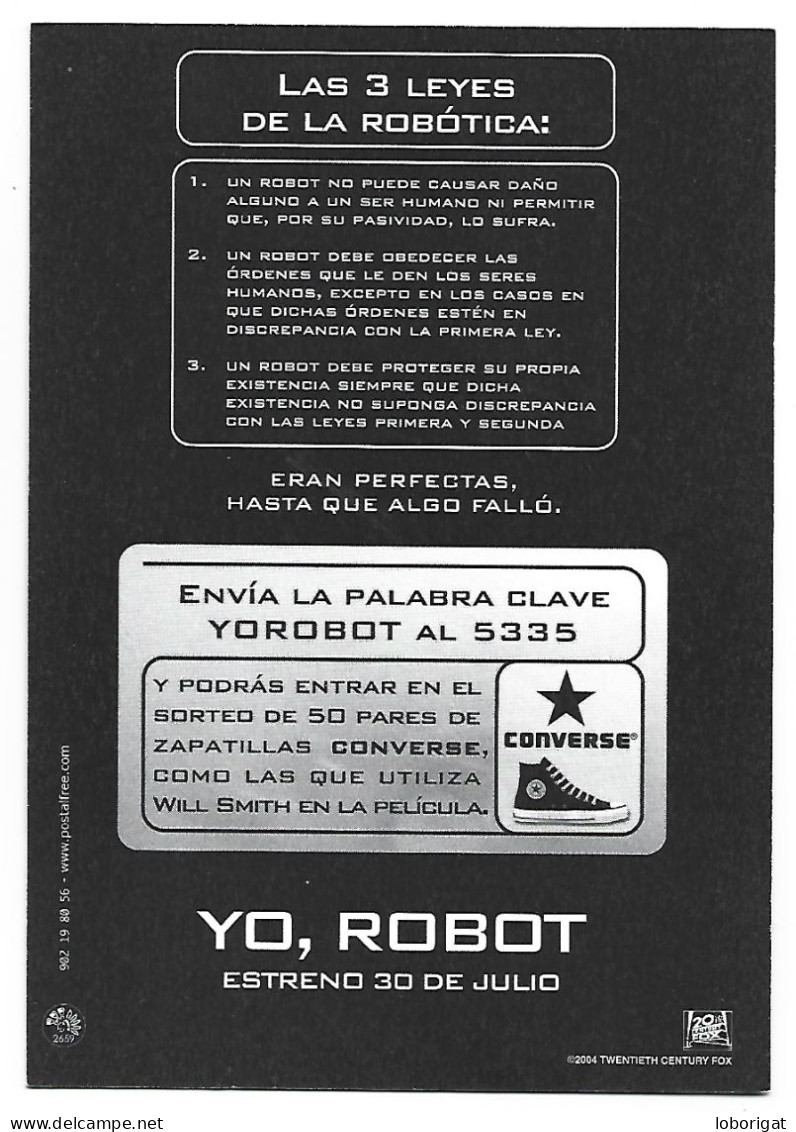 " YO ROBOT ".- TWENTIETH CENTURY FOX - Reclame