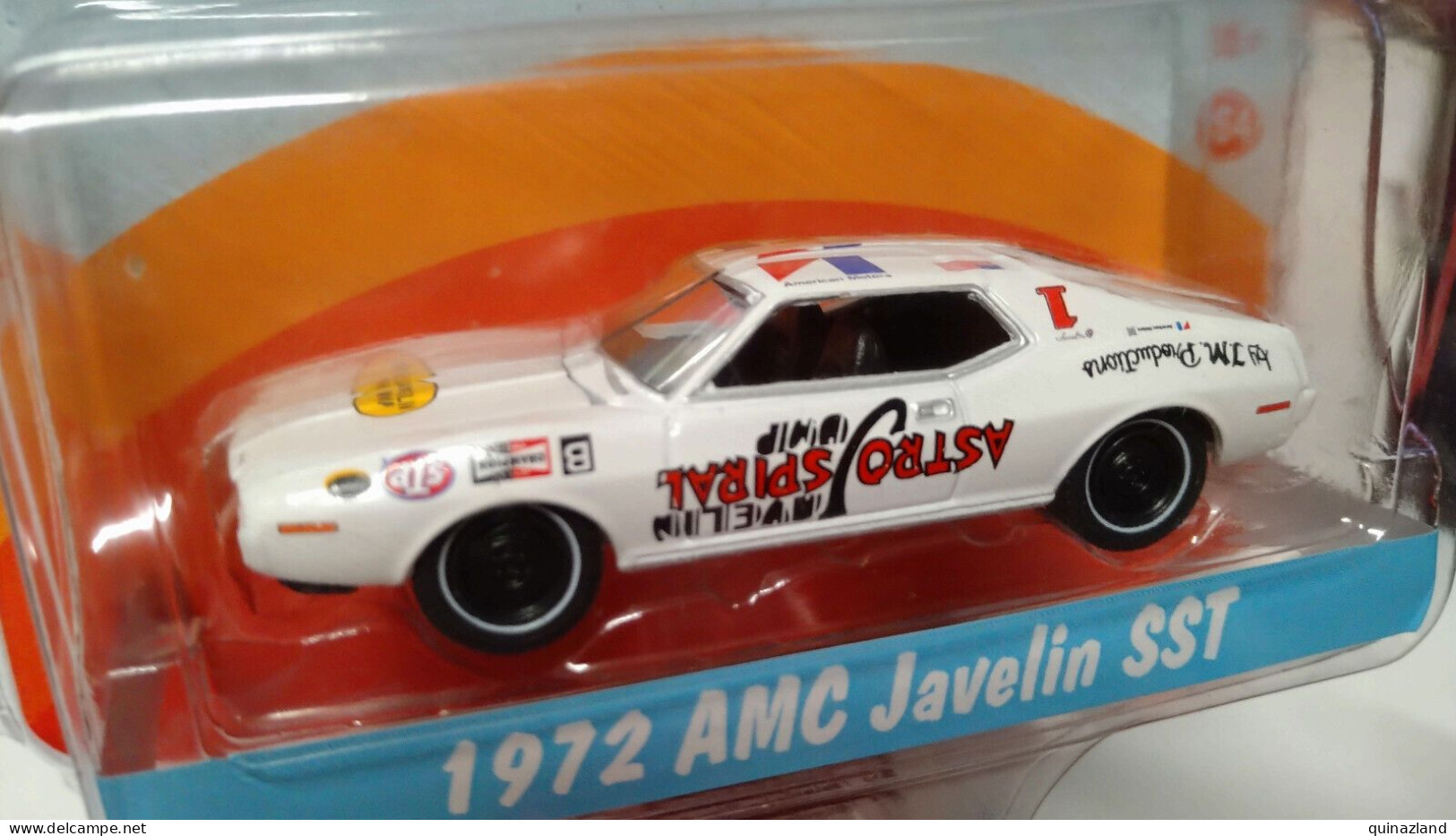 Greenlight 1972 AMC Javelin SST Javelin Astro Spiral Jump By JM (NG73) - Altri & Non Classificati